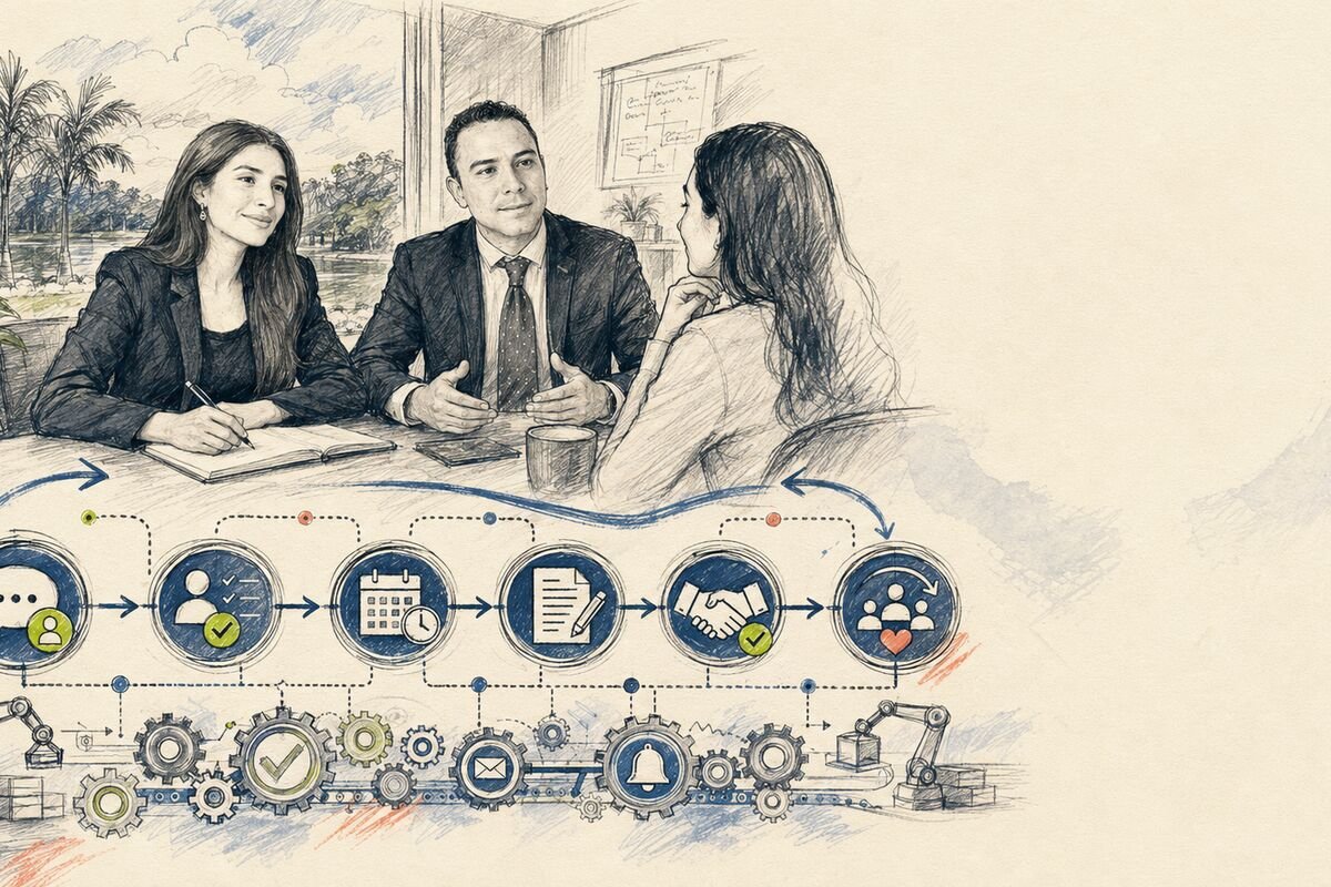 Automatización de ventas con atención humana