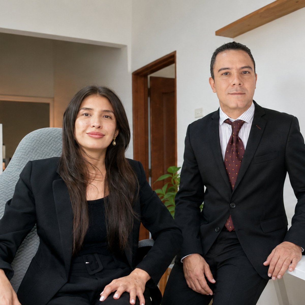 Anyela y Mauricio, equipo de Automatiza Cali